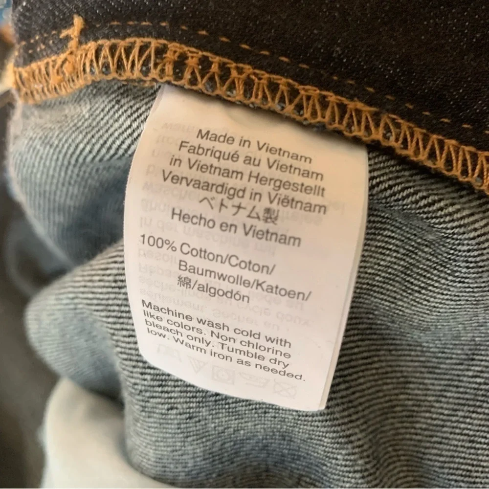 J. Crew Mercantile Slim Fit Dark Wash Jeans Size 29 Style J7568